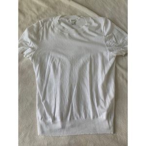 White J Crew Blouse
